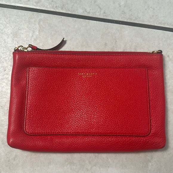 Tory Burch Handbags - Tory Burch Red Leather Bag